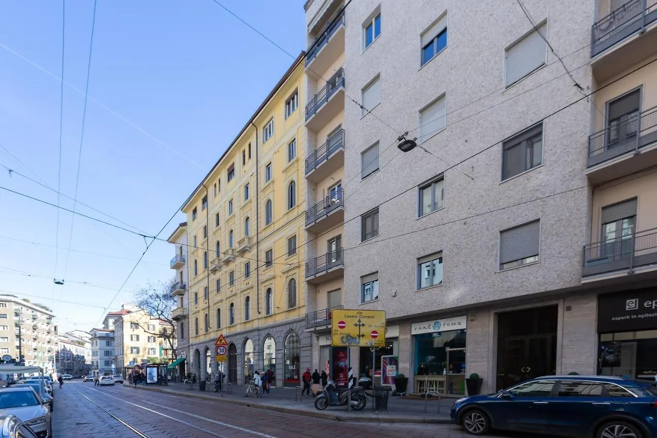 Sant'Ambrogio Bright And Stylish Flat Apartman Milánó 0*,