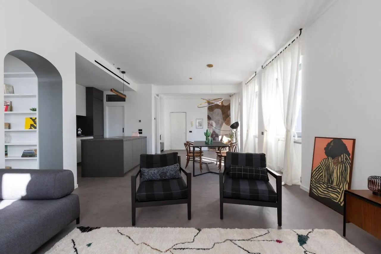 Sant'Ambrogio Bright And Stylish Flat Apartman Milánó